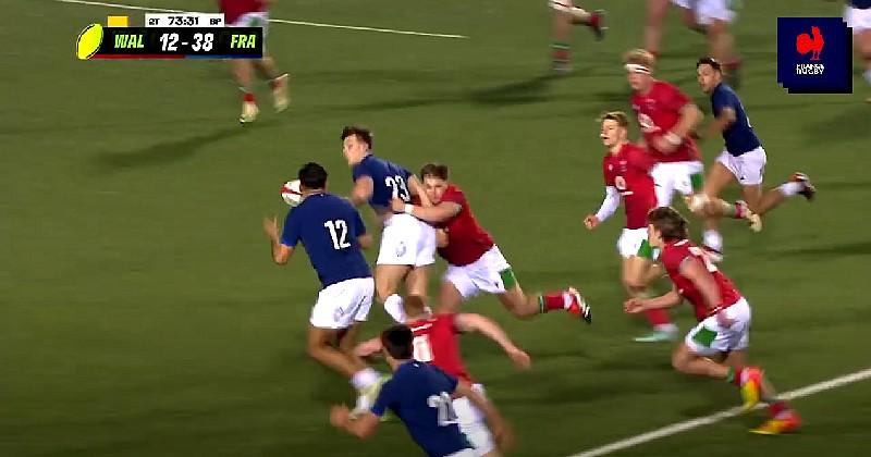 RESUME VIDEO. France U20 assomme le Pays de Galles tout en puissance et en vitesse