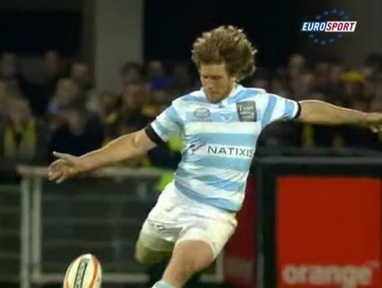 Francois Steyn passe un drop missile de 60m contre Clermont