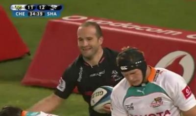 Frédéric Michalak brille en Super Rugby contre les Cheetahs...