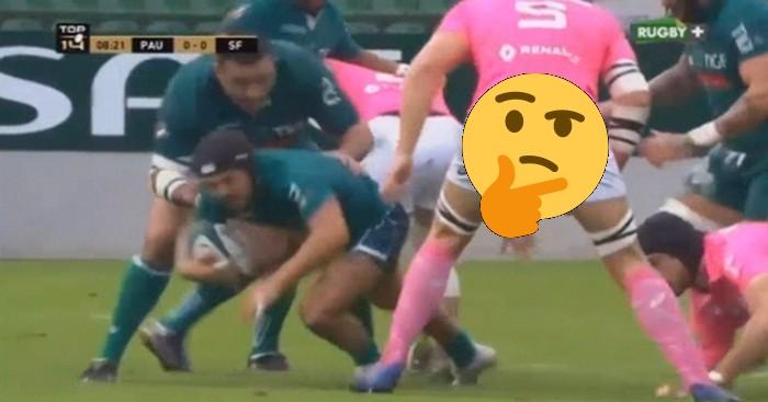 VIDEO. Top 14 - Pau. Pourquoi l'essai de Julien Fumat a été refusé face au Stade Français ?