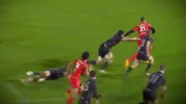 VIDEO. H Cup - Gaël Fickou fait craquer la défense du Connacht