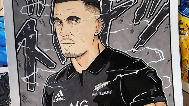 Gagnez le portrait de Sonny Bill Williams par Nowo avec adidas !