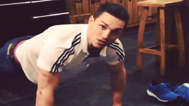 VIDEO. George North a trouvé mieux que la necknomination sur Facebook