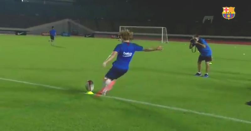 WTF - Antoine Griezmann, futur buteur du XV de France ? [VIDEO]