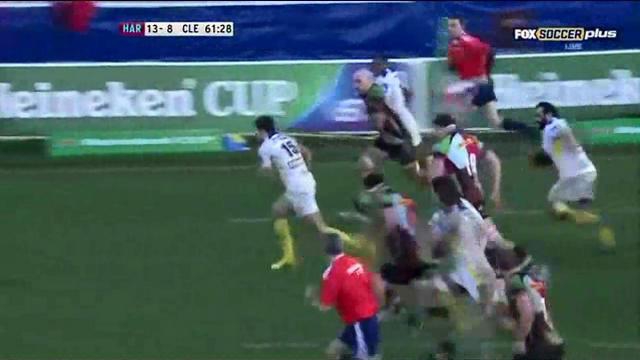 VIDEO. H Cup - ASM : les relances incisives de Jean-Marcellin Buttin face aux Harlequins