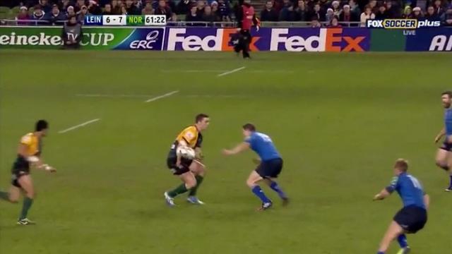 VIDEO. H Cup : George North cadre Brian O'Driscoll d'une passe aveugle ultra rapide