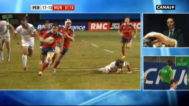 RESUME VIDEO. H Cup : JJ Hanrahan laisse Joffrey Michel pour mort et crucifie l'USAP à la 82e minute