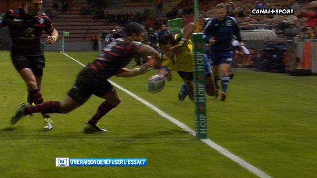 RESUME VIDEO. H Cup : L'essai acrobatique des Zèbres face au Stade toulousain qui déroule