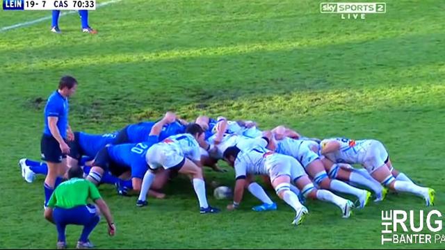 VIDEO. L'arbitrage ne tolère plus les introductions pas droites et Julien Tomas de Castres en fait les frais