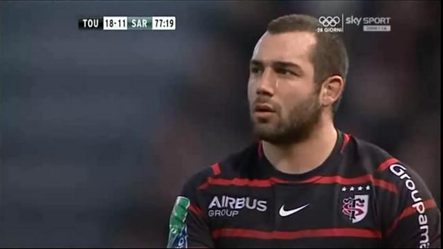 VIDEO. H Cup - Stade toulousain : le match solide de Jean-Marc Doussain face aux Saracens