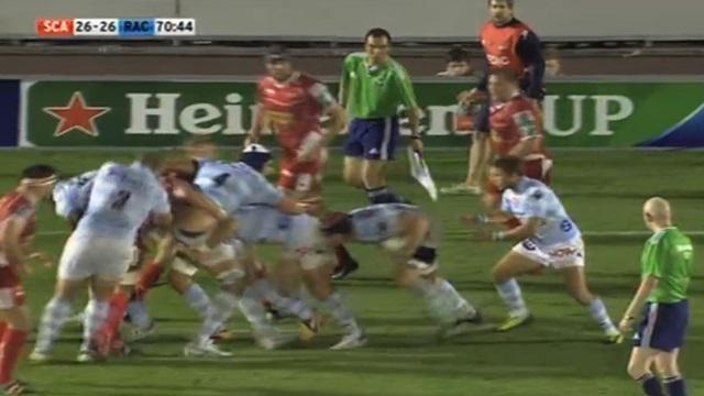 VIDEO. H Cup : Le maul du Racing Metro 92 enfonce les Scarlets sur... 65 m