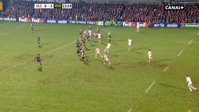 RESUME VIDEO. H Cup : les coups de pied létaux de l'Ulster face au MHR