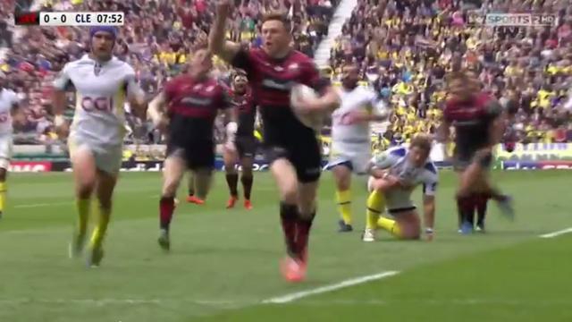 RESUME VIDEO. H Cup - Saracens - ASM. Les Clermontois corrigés en demi-finale