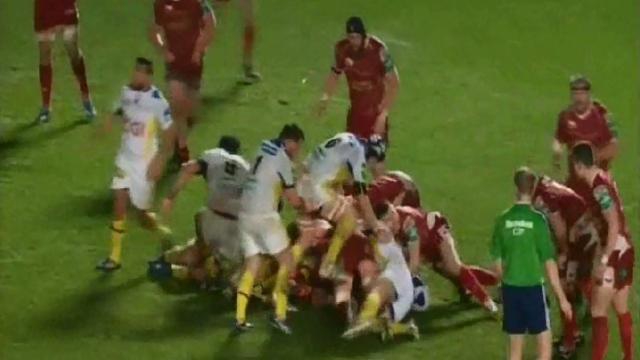 VIDEO. H Cup. Scarlets - ASM : Julien Bonnaire cité pour un piétinement sur Rob McCusker