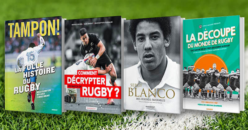 Ces livres à dévorer pour parfaire votre culture rugby pendant la Coupe du monde !