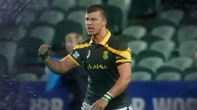 Handre Pollard : Meilleur joueur du monde chez les -20 ans déjà titulaire chez les grands Springboks 