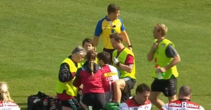 VIDEO. Harlequins : Demetri Catrakilis se fracture un os de la gorge dans un choc face à Gloucester