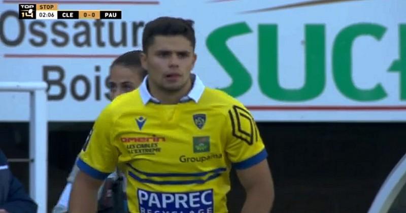 Il a suppléé Lopez et mené Clermont vers un succès bonifié en Top 14, découvrez Gabin Michet