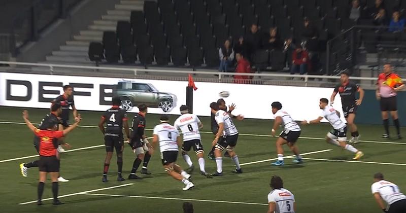 VIDEO. Top 14. Il manque d'éborgner son pilier en touche, Brive en profite pour punir le LOU