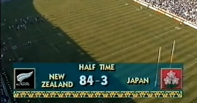 Il y a 25 ans, les All Blacks atomisaient le Japon 145 à 17, un record [VIDÉO]