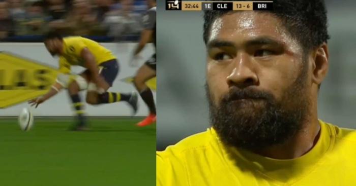 INSOLITE. VIDÉO. Fritz Lee nous offre le plus beau raté de ce début de saison en Top 14