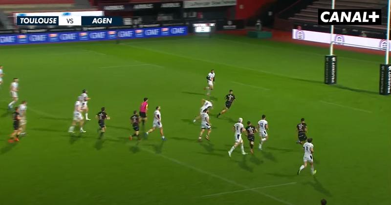 Intraitables, Sofiane Guitoune et Toulouse marchent sur Agen [VIDEO]