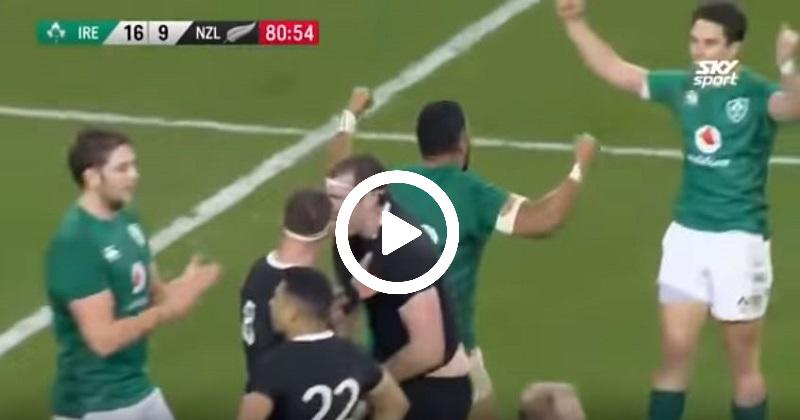 Retour en vidéo sur l'incroyable exploit des Irlandais face aux All-Blacks