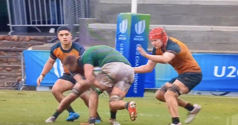 VIDÉO. Coupe du Monde U20. ‘’Attitude inacceptable’’, cette charge au casque d’un Irlandais choque les fans de rugby