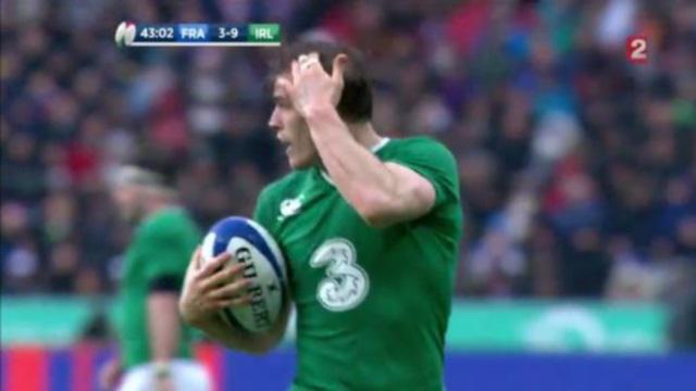 VIDEO. XV de France - Irlande : Y avait-il en-avant d'Andrew Trimble ?