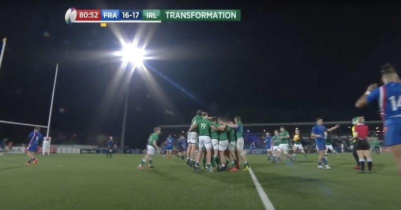 RÉSUMÉ VIDÉO. 6 Nations U20. La France tombe à la sirène face aux Irlandais