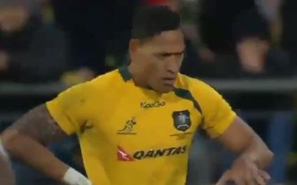 VIDEO. Israel Folau ridiculise Israel Dagg