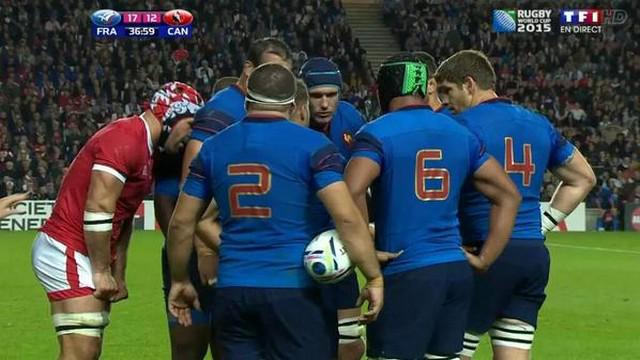 VIDEO. INSOLITE. Coupe du monde. Jamie Cudmore espionne les joueurs du XV de France en plein match