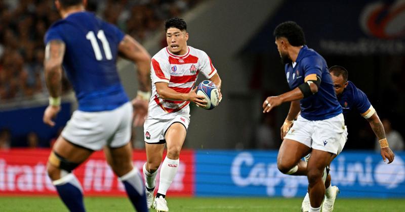 RUGBY. VIDEO. Le Japon gagne le duel des archipels face aux Samoa et garde espoir pour les quarts