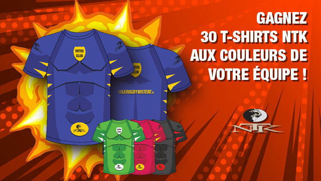 JEU-CONCOURS. Gagnez 30 tee shirts Super Héros NTK pour votre équipe avec votre logo !