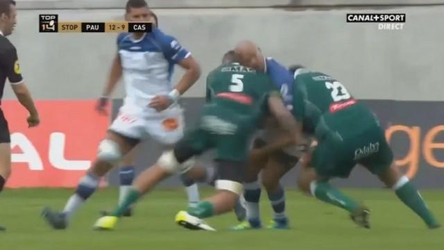 VIDÉO. Top 14 - Tutaia aurait-il dû être sanctionné pour son plaquage sur Jody Jenneker ?