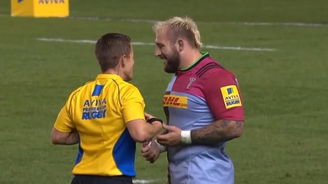 VIDEO. INSOLITE. Le dialogue entre potes de Joe Marler avec l'arbitre