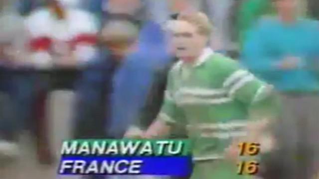 FLASHBACK. VIDEO. Les pattes de Joe Schmidt pour un essai oublié contre la France en 1989