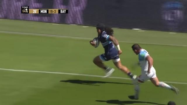 RÉSUMÉ VIDÉO. Top 14 - Joe Tomane monte en puissance et Montpellier pulvérise Bayonne