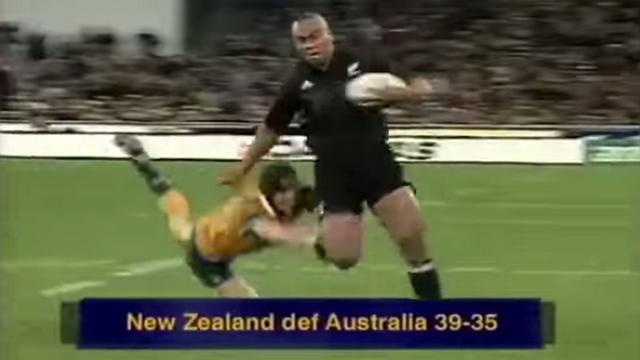 VIDEO. FLASHBACK. 2000. Jonah Lomu donne la victoire aux All Blacks après un match d'anthologie face aux Wallabies