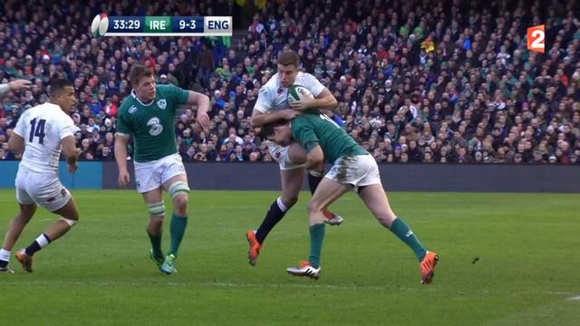 VIDEO. 6 nations. Jonathan Sexton se fait respecter face à George Ford avec bon caramel