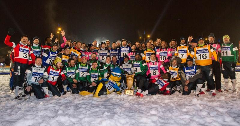 VIDÉO. Jour de finale, rugby sur neige et croziflette géante à Megève pour le Tournoi des 6 Stations