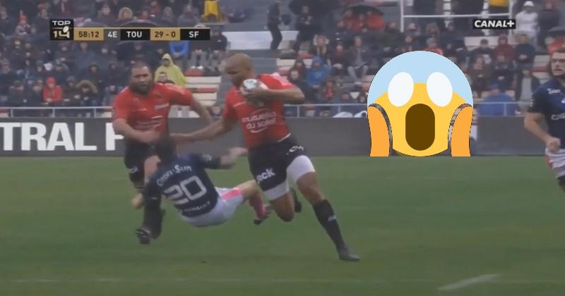 VIDEO. Top 14 - JP Pietersen fait passer Terry Bouhraoua pour un enfant avec un raffut destructeur