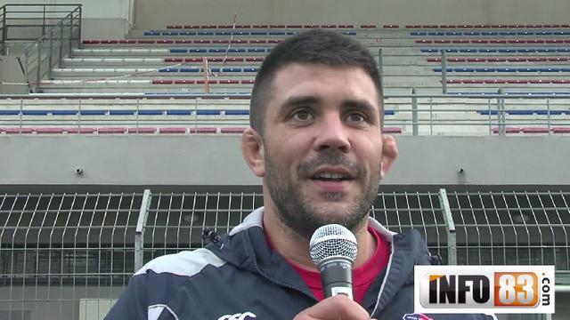 Julien Capdeillayre, capitaine de l'US Seynoise, premier amateur avec les Barbarians