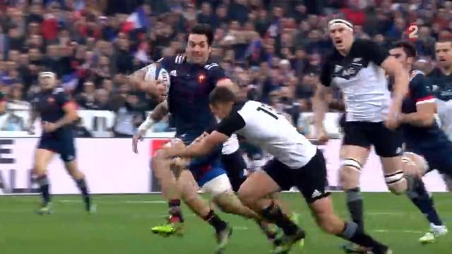 VIDÉO. XV de France - Kévin Gourdon impressionne face aux All Blacks