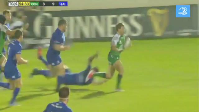 VIDÉO. Kieran Marmion met Rob Kearney sur le cul avec un splendide cad'deb