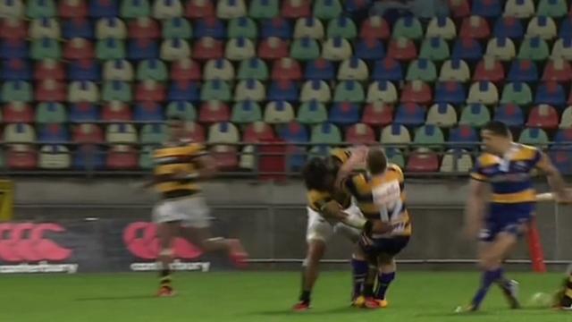 VIDEO. L'énorme plaquage d'Isaia Tuifua en ITM Cup