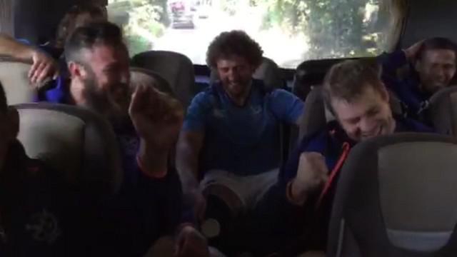 VIDEO. INSOLITE. Coupe du monde. Instant karaoké dans le bus de la Namibie sur les Backstreet Boys