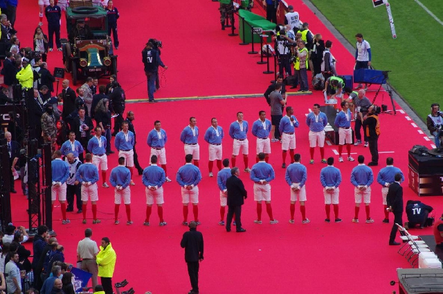 VIDEO. L'hommage rendu à l'équipe de France de 1914 avant la finale du Top 14