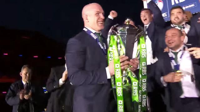 VIDÉO. L'Irlande punit l'Écosse à Murrayfield et remporte son 2ème Tournoi des VI Nations consécutif