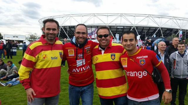 PHOTOS. INSOLITE. Des Catalans confondus avec des supporters roumains par l'organisation de la Coupe du monde